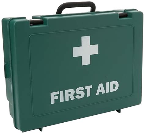 metal boxes for first aid amazon|large empty first aid box.